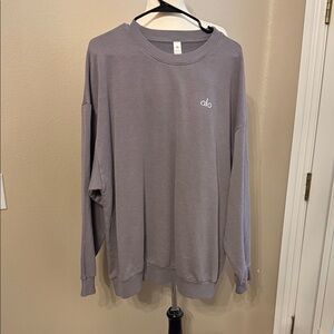 ALO Yoga Gray Sweatshirt